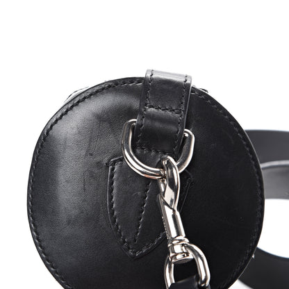 Burberry Calfskin Linen The Barrel Bag Black 12 of 15