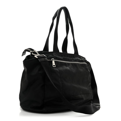 Prada Nylon Vela Baby Bag Black 3 of 12