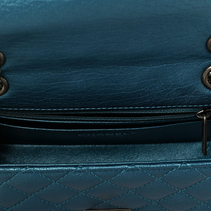 Chanel Metallic Sheepskin Quilted 2.55 Reissue Mini Flap Blue 7 of 7