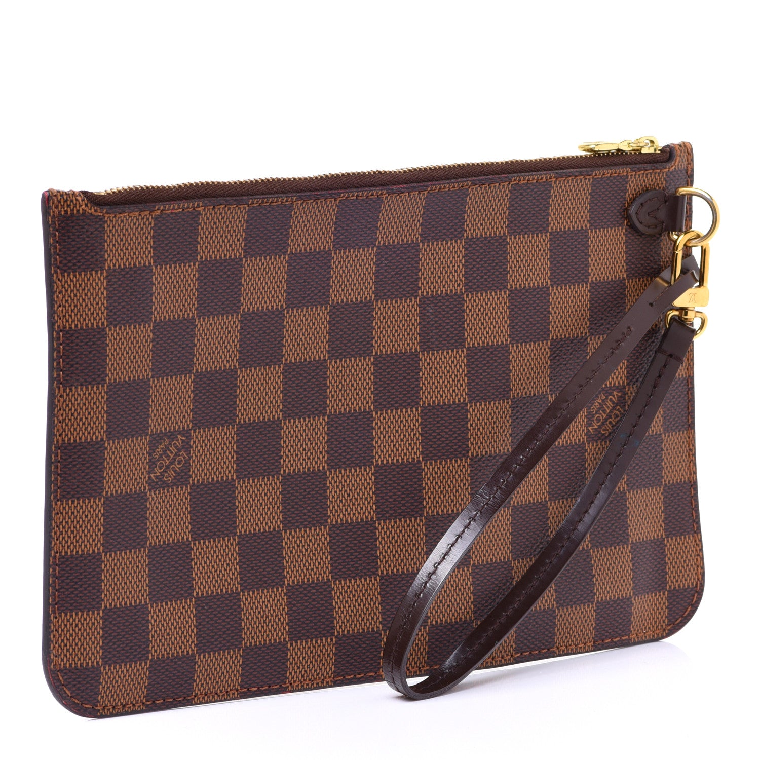 Louis Vuitton Damier Ebene Neverfull MM GM Pochette 3 of 7