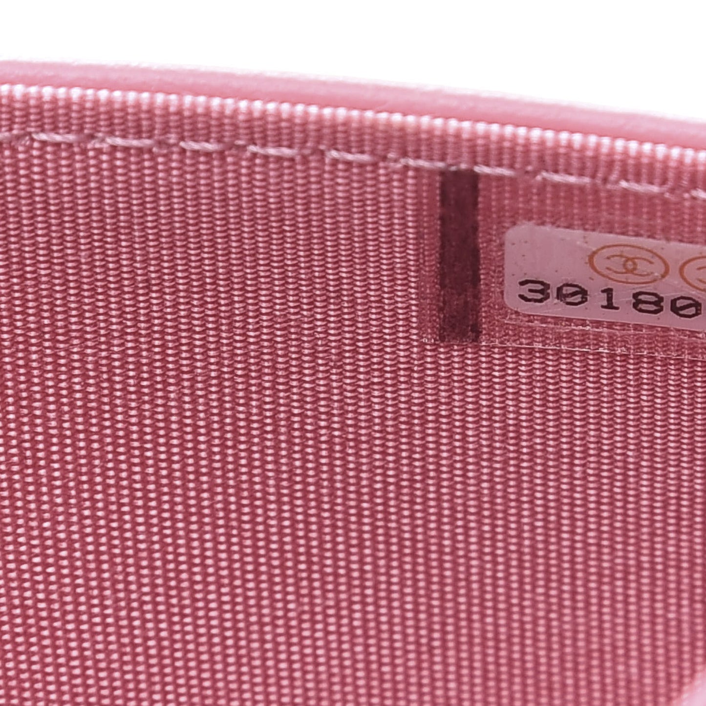 Caviar Quilted Boy Wallet On Chain WOC Light Pink