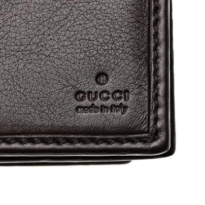 Gucci Guccissima Abbey Continental Wallet Chocolate 6 of 9