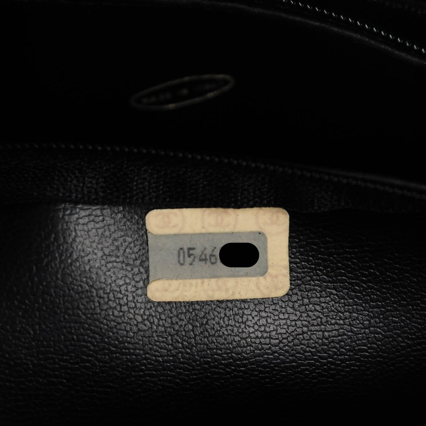 Lambskin Shopping Tote Black