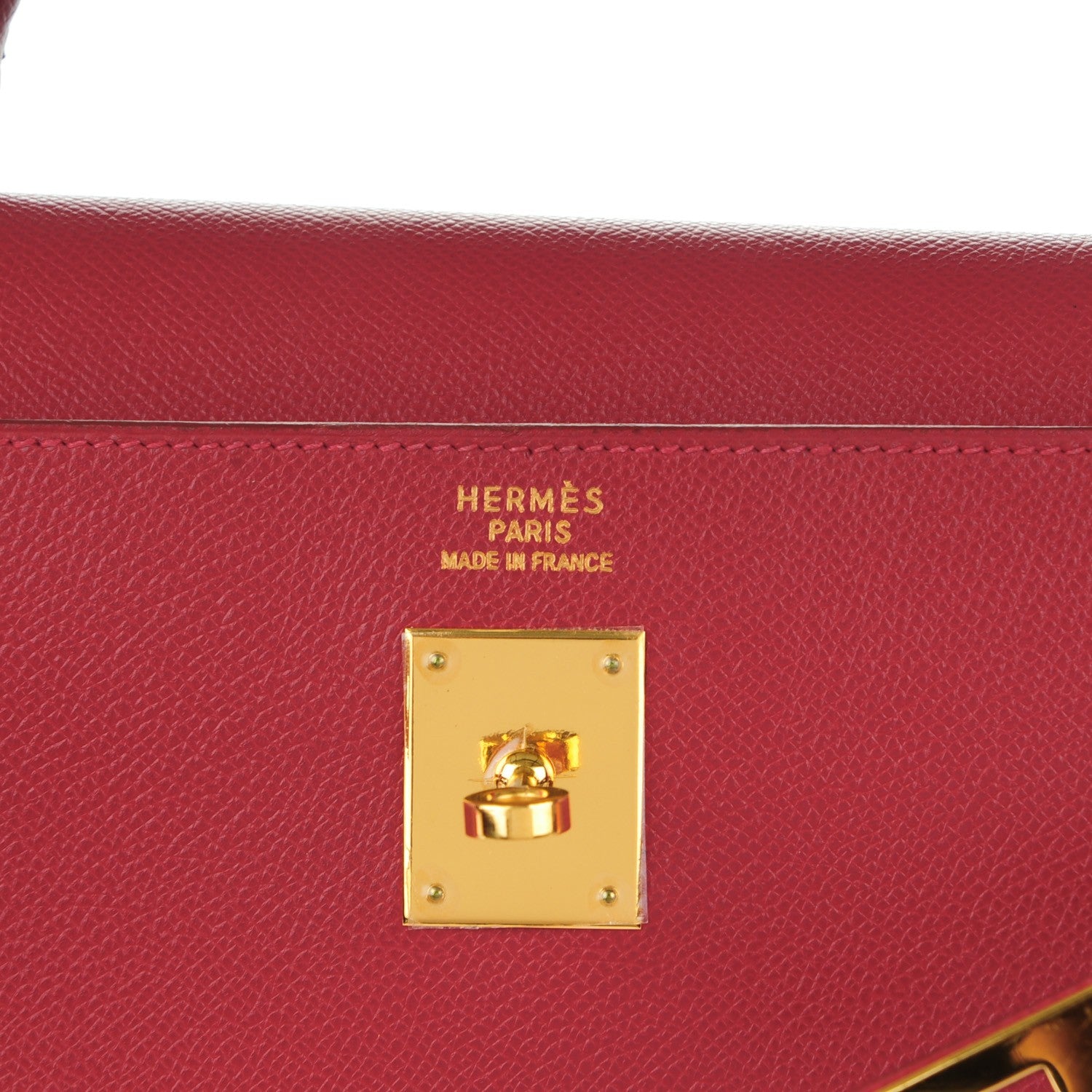 Hermes Courchevel Kelly Sellier 35 Rouge Vif 11 of 27