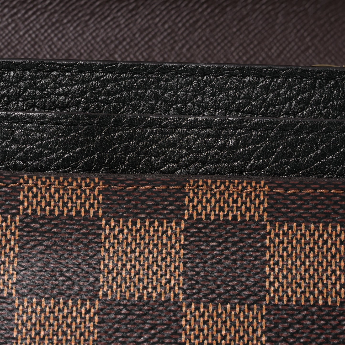 Damier Ebene Normandy Wallet Black