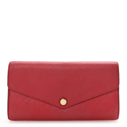 Louis Vuitton Empreinte Sarah Wallet NM Cherry 1 of 7