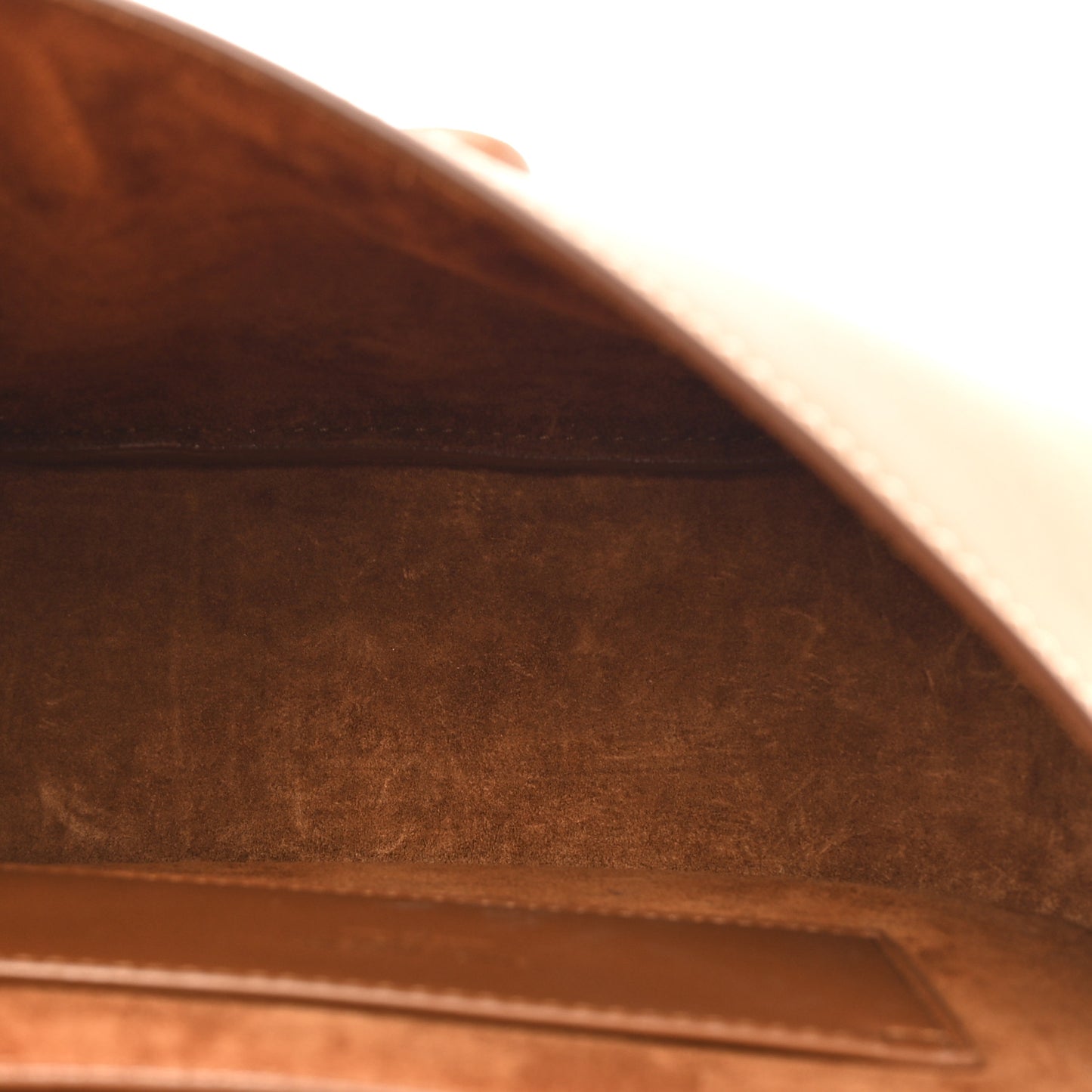 Vegetable Tanned Calfskin Le Caban Satchel Bag Brick