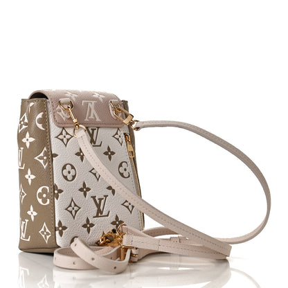 Louis Vuitton Empreinte Monogram Spring In The City Tiny Backpack Kaki Beige Cream 3 of 11