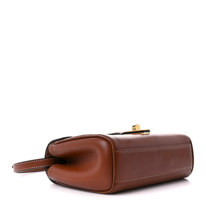 Celine Calfskin Mini 16 Top Handle Bag Tan 4 of 11