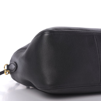 Prada Vitello Phenix Bauletto Black 6 of 9