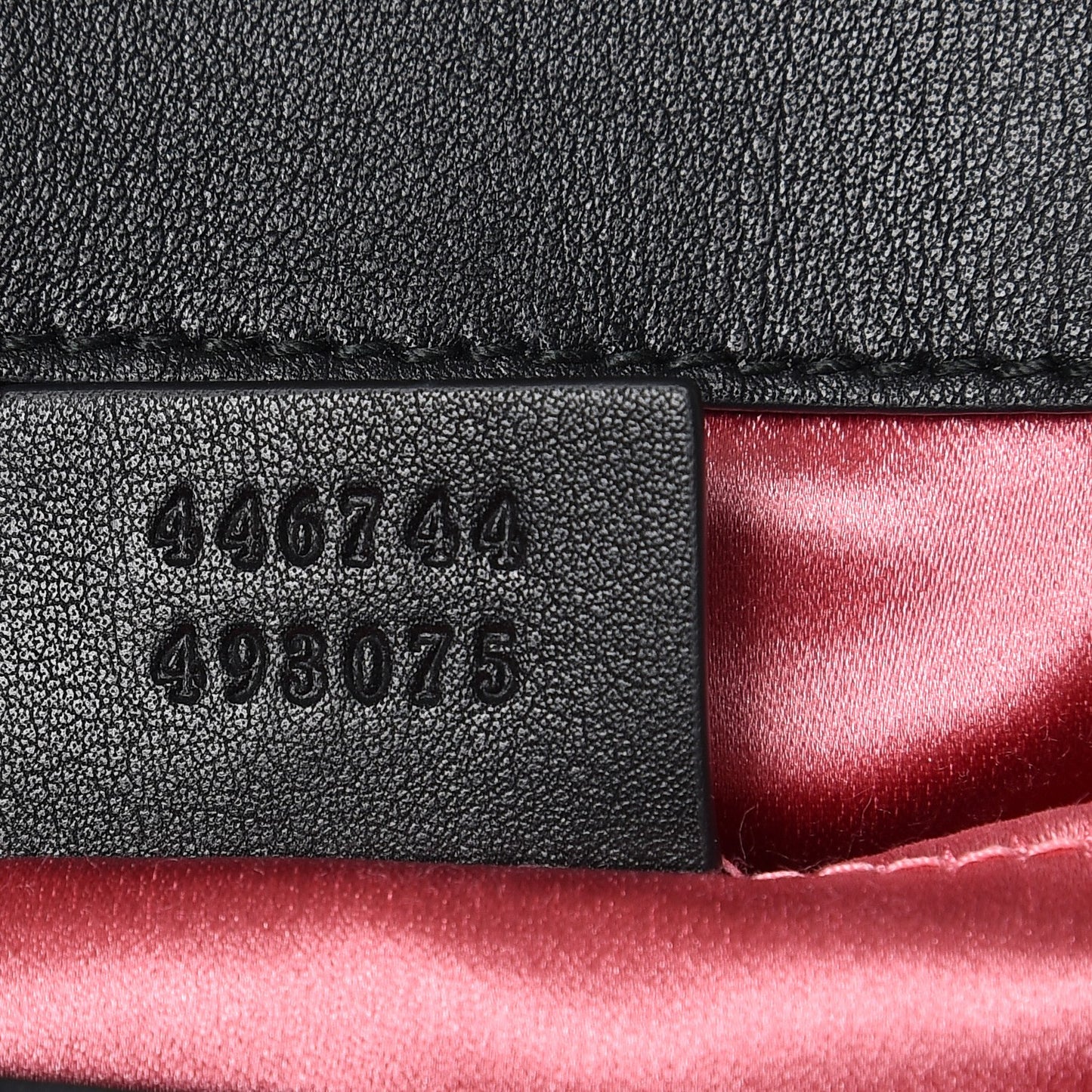 Velvet Matelasse Mini GG Marmont Shoulder Bag Black