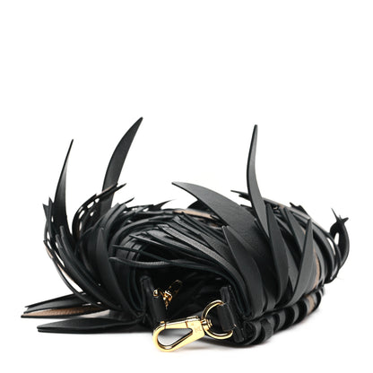 Louis Vuitton Reverse Monogram Fringes Bandouliere Shoulder Strap PM Black 1 of 4