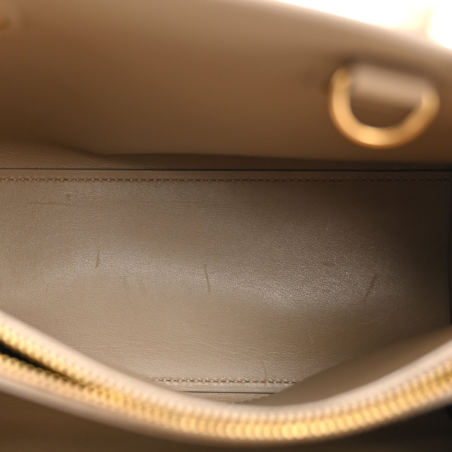 Saint Laurent Calfskin Baby Sac De Jour Dark Beige 11 of 11