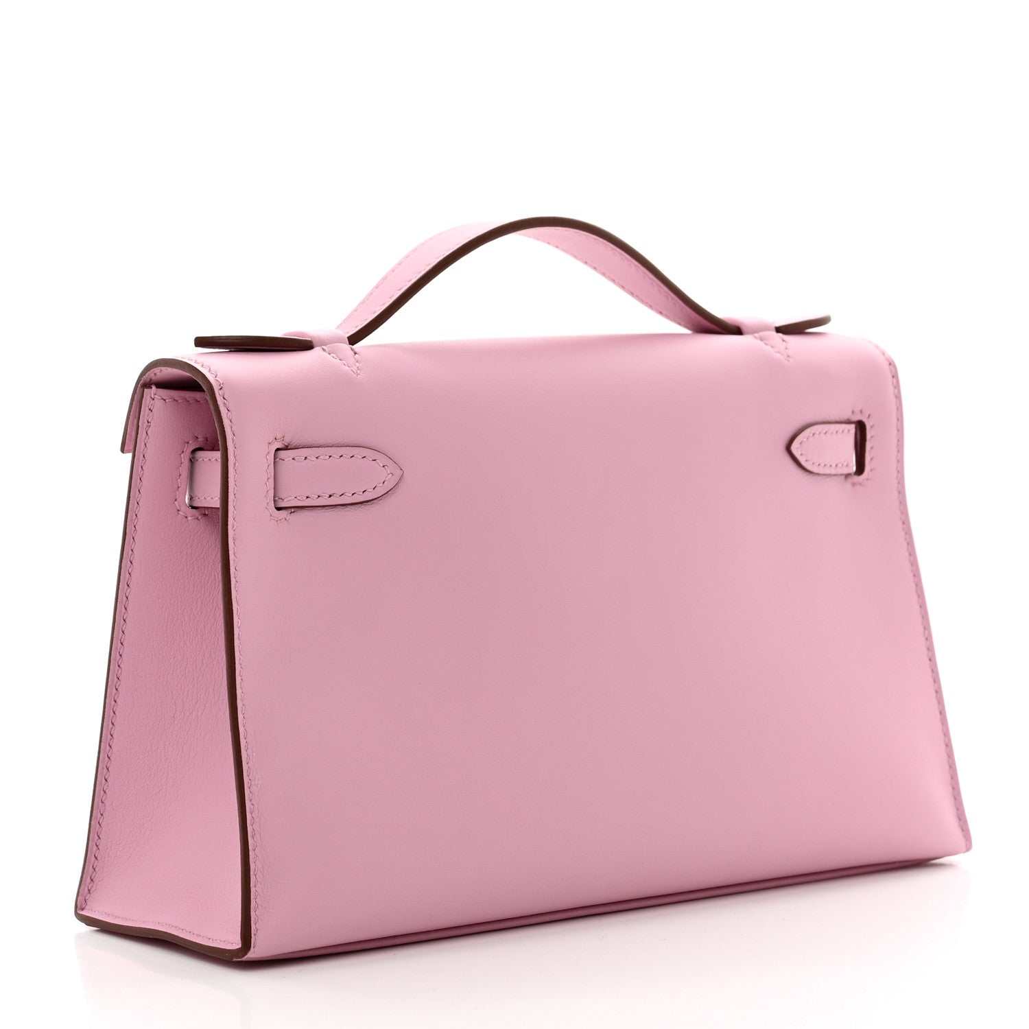 Hermes Swift Kelly Pochette Clutch Mauve Sylvestre 4 of 10