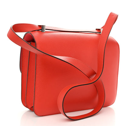 Hermes Evercolor Constance 24 Orange Poppy 3 of 10
