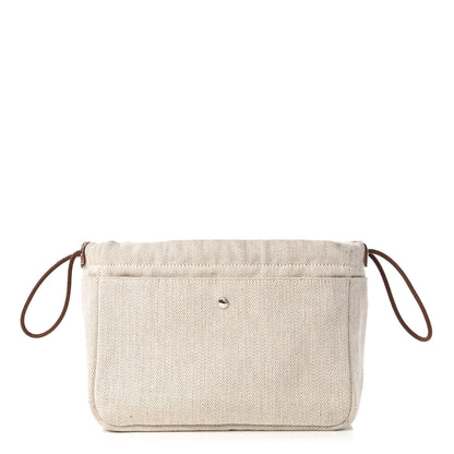 Hermes Canvas Barenia Fourbi 20 PM Pouch Naturel Fauve 1 of 10