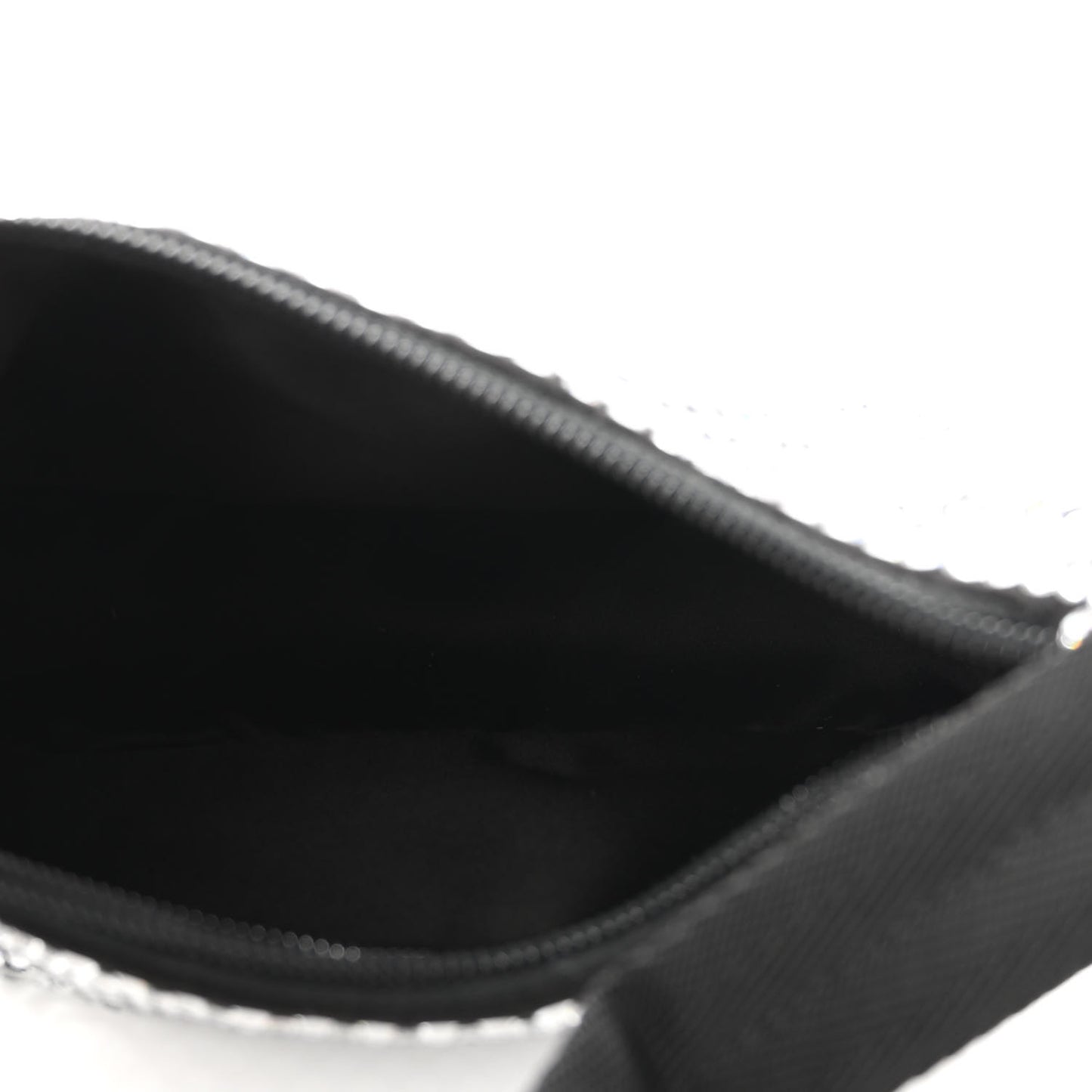 Satin Crystal Mini Re-Edition 2000 Bag Cristal
