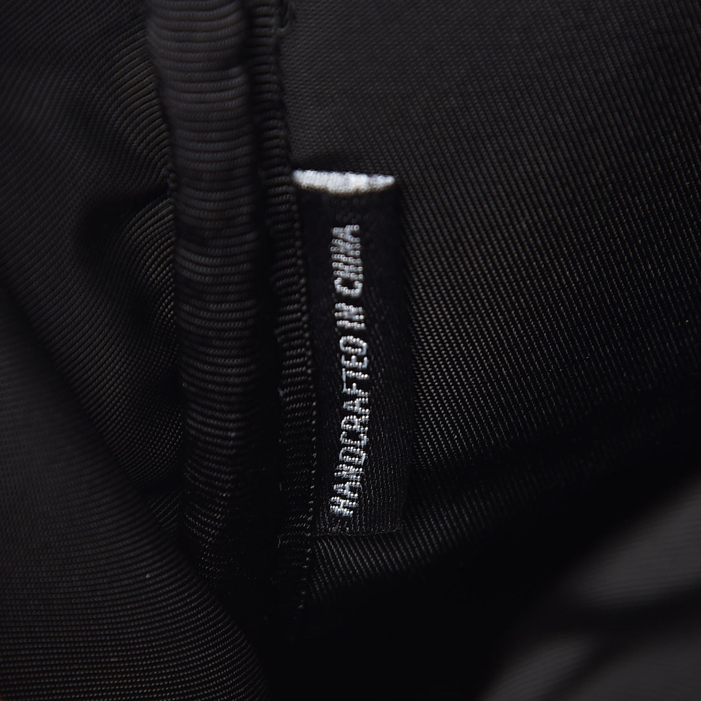 Shearling Rubberized Lambskin Backpack Black