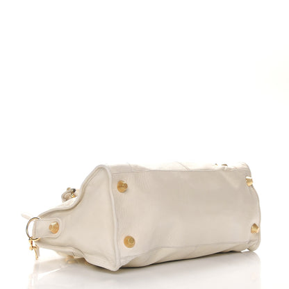 Balenciaga Chevre Giant 21 Gold Hardware Part Time Natural 10 of 16