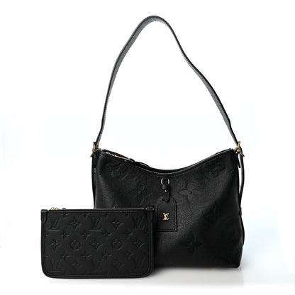 Louis Vuitton Empreinte Carryall PM Black 2 of 9