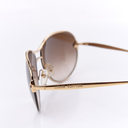 Louis Vuitton Mimosa Sunglasses Z0378U Gold 7 of 11