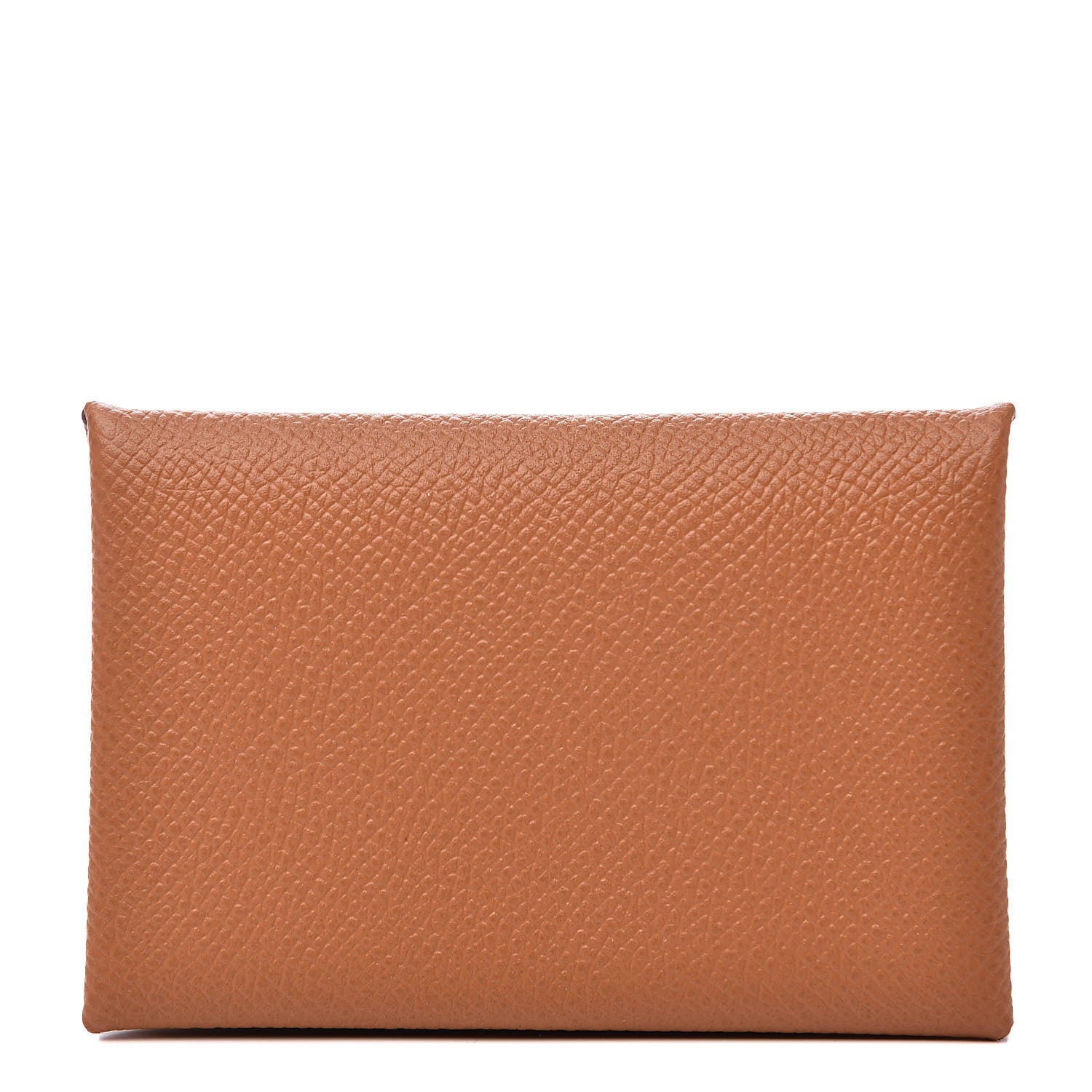 Hermes Epsom Calvi Card Case Gold 1 of 7