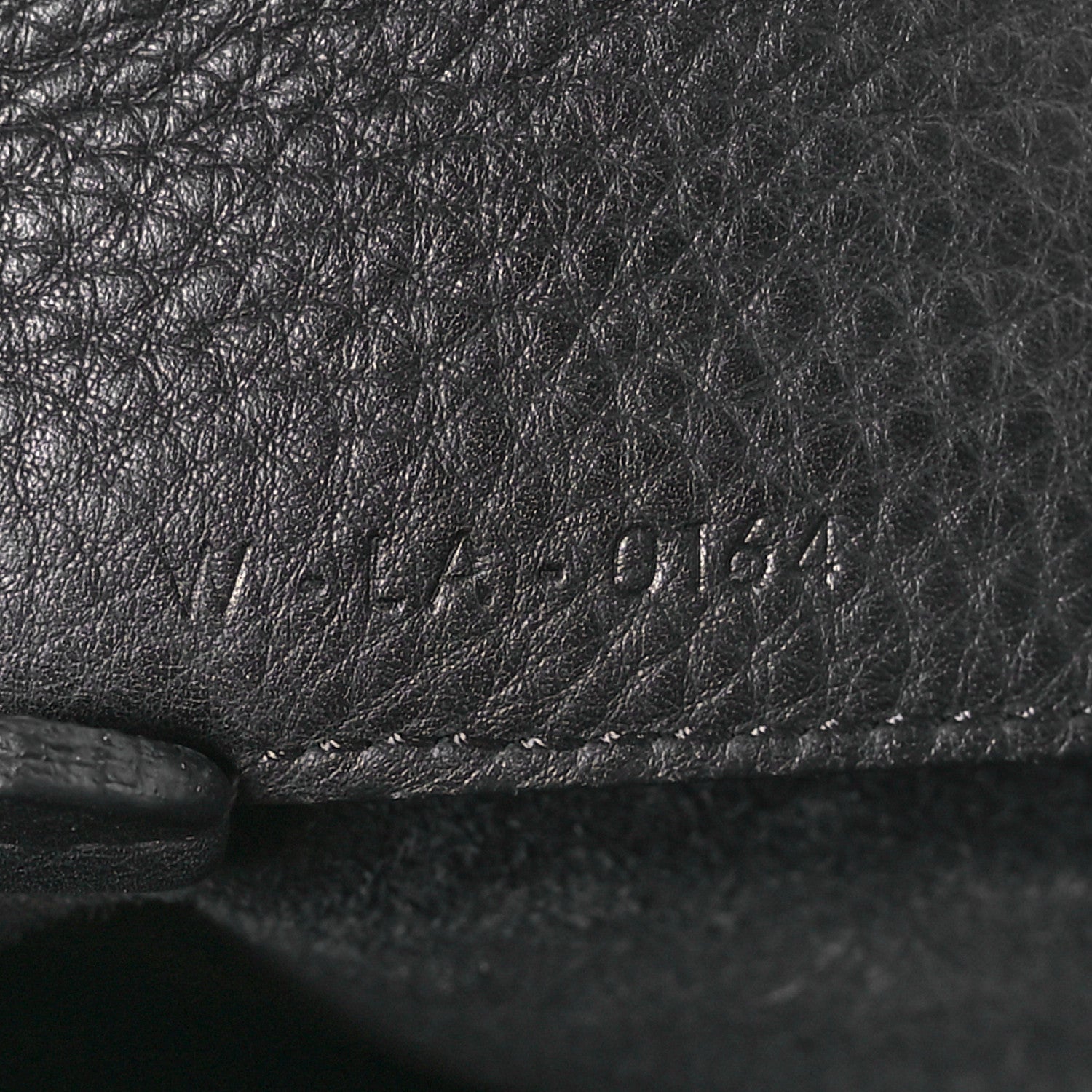 Celine Soft Grained Calfskin Small Belt Cabas Phantom Black 7 of 12