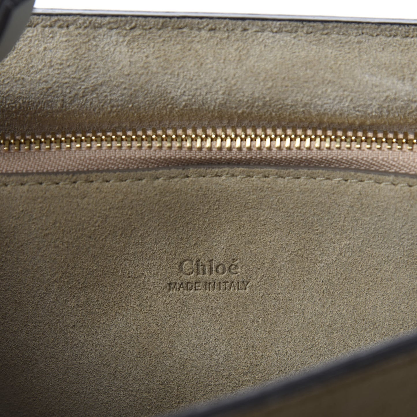 Calfskin Suede Medium Faye Shoulder Bag Airy Grey