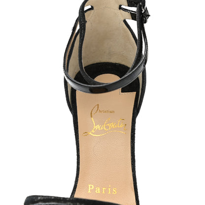 Christian Louboutin Patent Uptown Double 85 Pumps 35 Black 7 of 7
