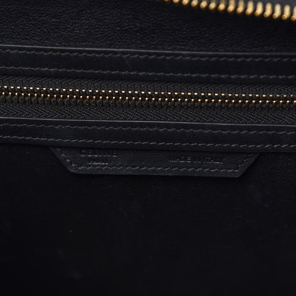 Celine Smooth Calfskin Mini Luggage Black 8 of 9