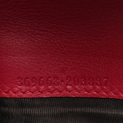 Gucci Shade Lux Calfskin Icon Continental Wallet Petunia 7 of 8