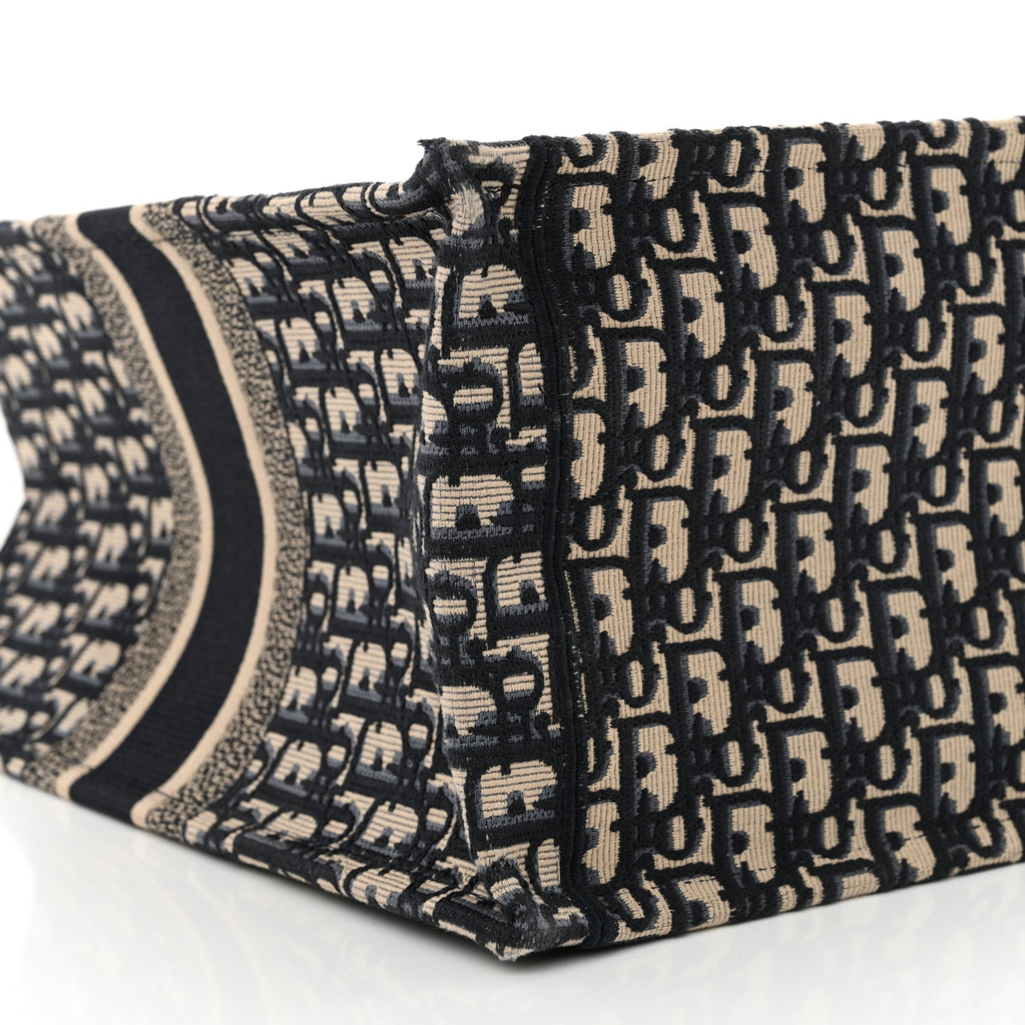 Oblique Large Book Tote Blue Multicolor