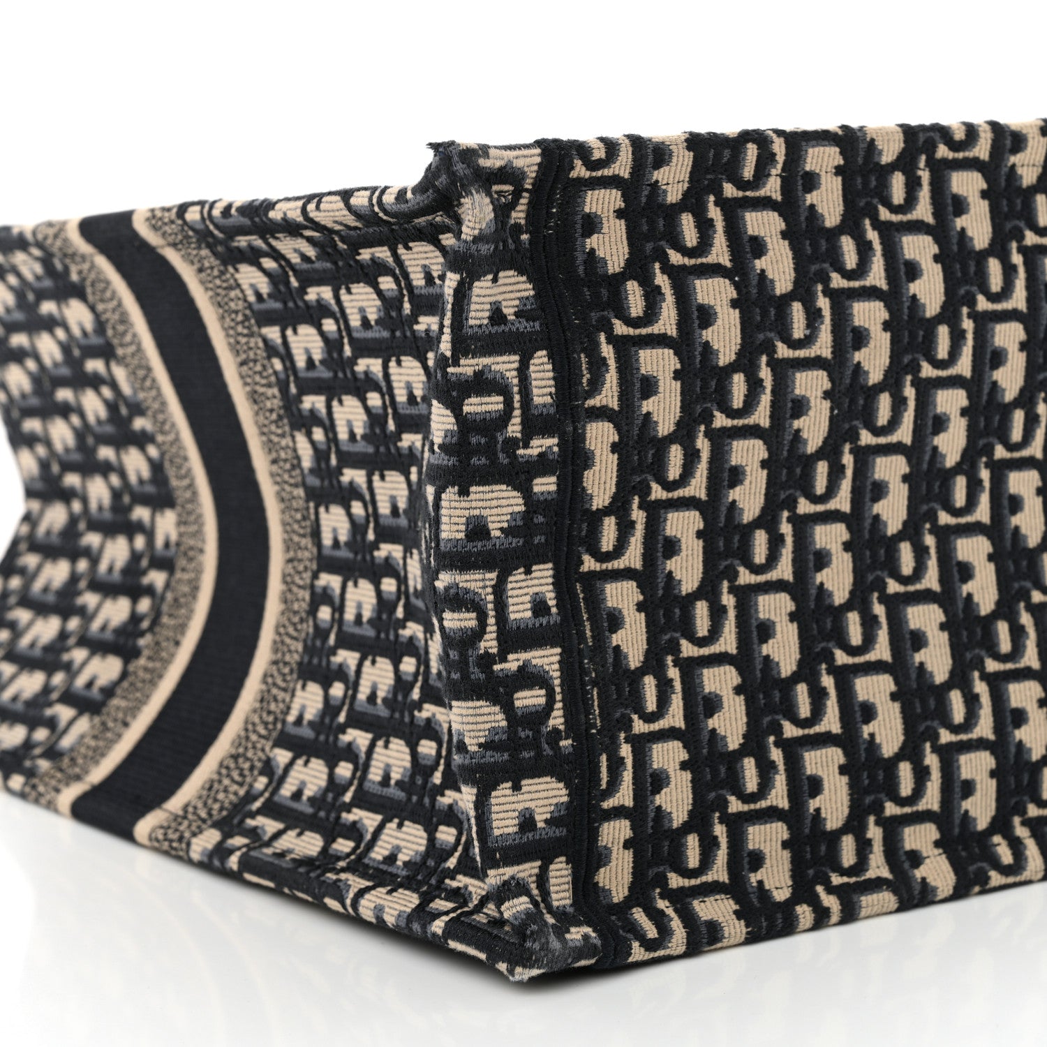 Christian Dior Oblique Large Book Tote Blue Multicolor 9 of 14