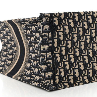 Christian Dior Oblique Large Book Tote Blue Multicolor 9 of 14