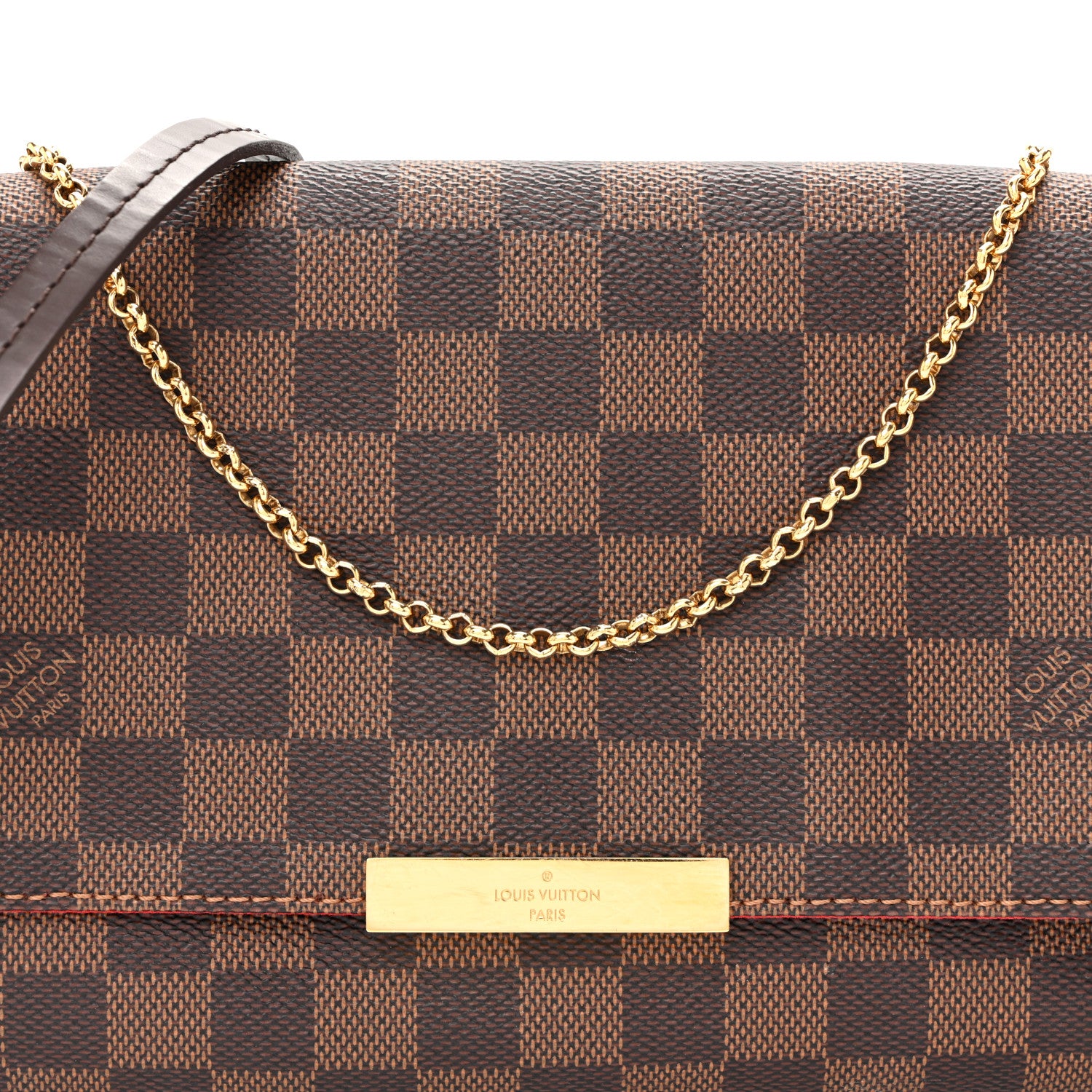 Louis Vuitton Damier Ebene Favorite MM 7 of 9