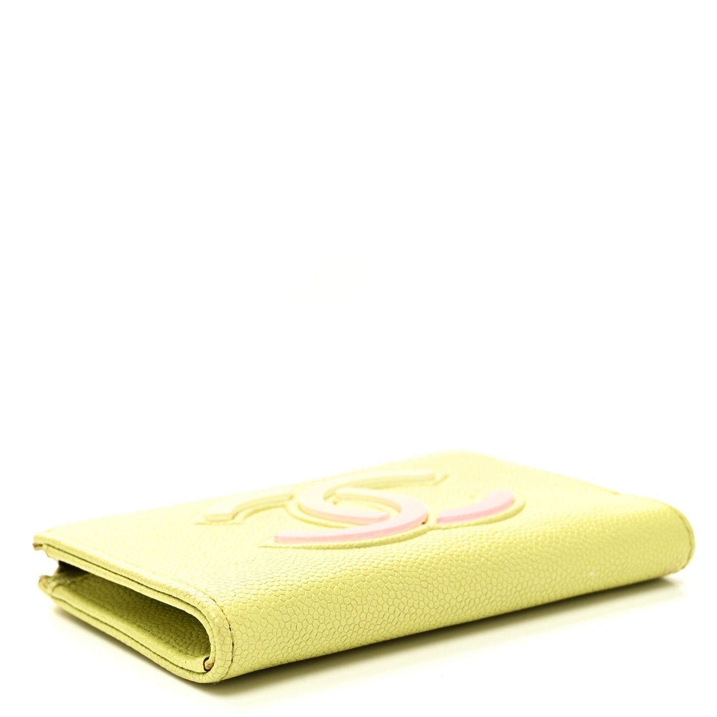Caviar Key Holder Case Light Pink Light Green
