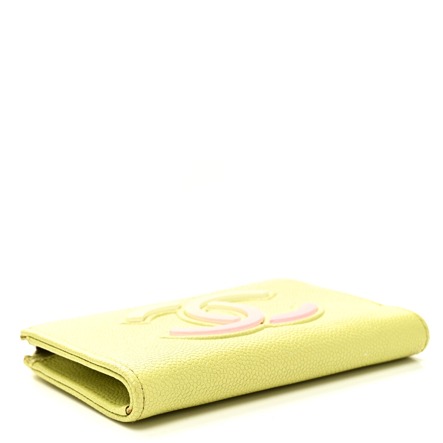 Chanel Caviar Key Holder Case Light Pink Light Green 3 of 9