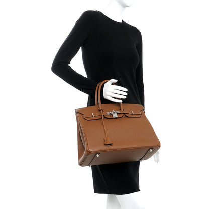 Hermes Vache Trekking Birkin 35 Alezan 2 of 38