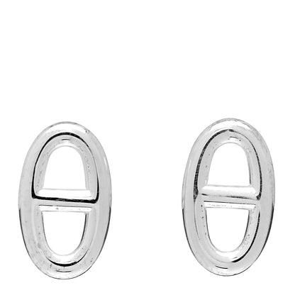 Hermes Sterling Silver TPM Farandole Earrings 1 of 5