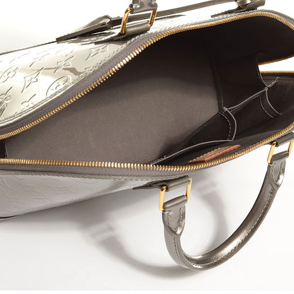 Louis Vuitton Vernis Alma PM Gris Art Deco 5 of 7