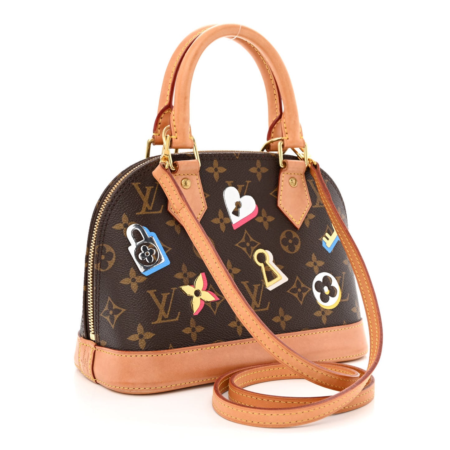 Monogram Love Lock Alma BB