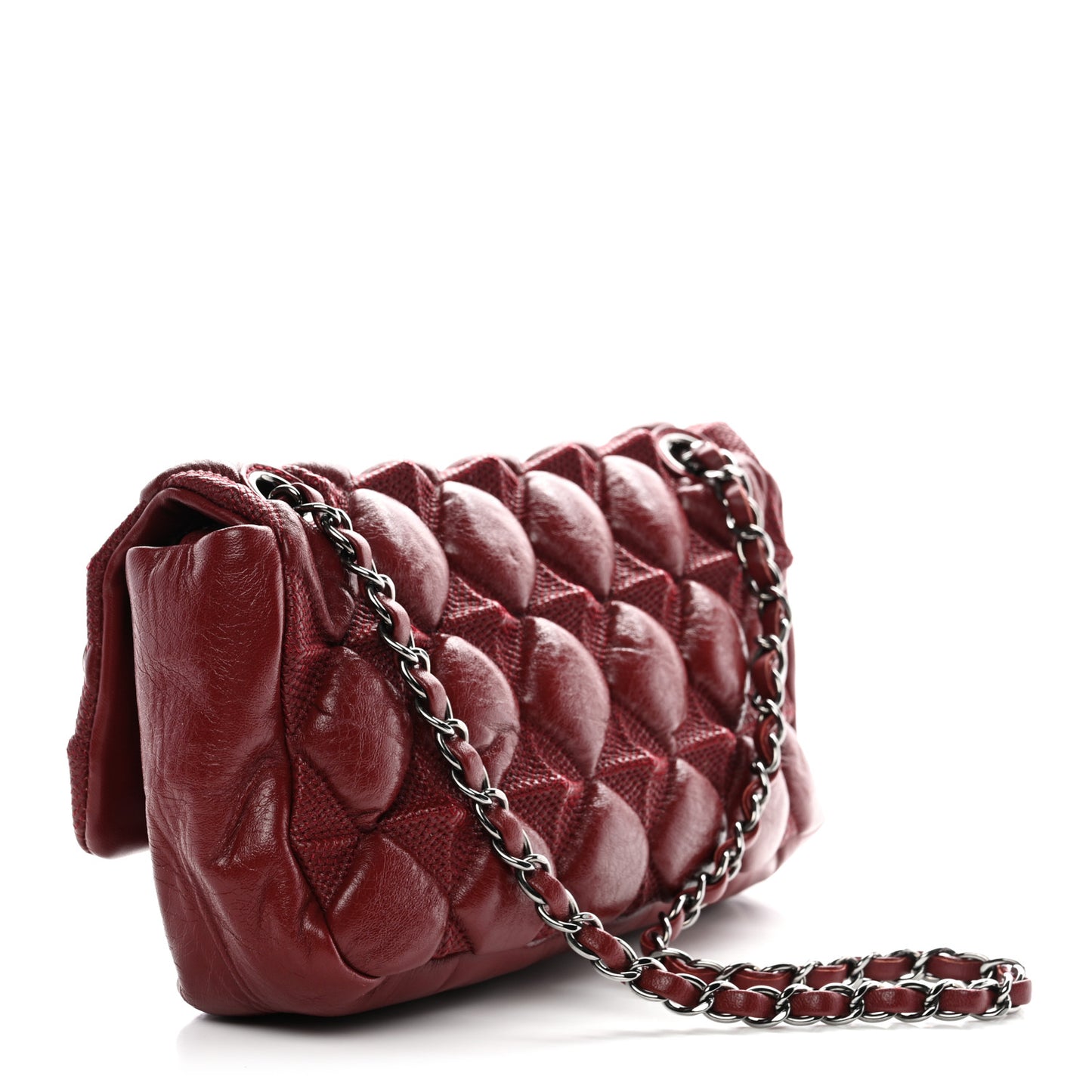 Lambskin Stravinsky Medium Flap Bordeaux