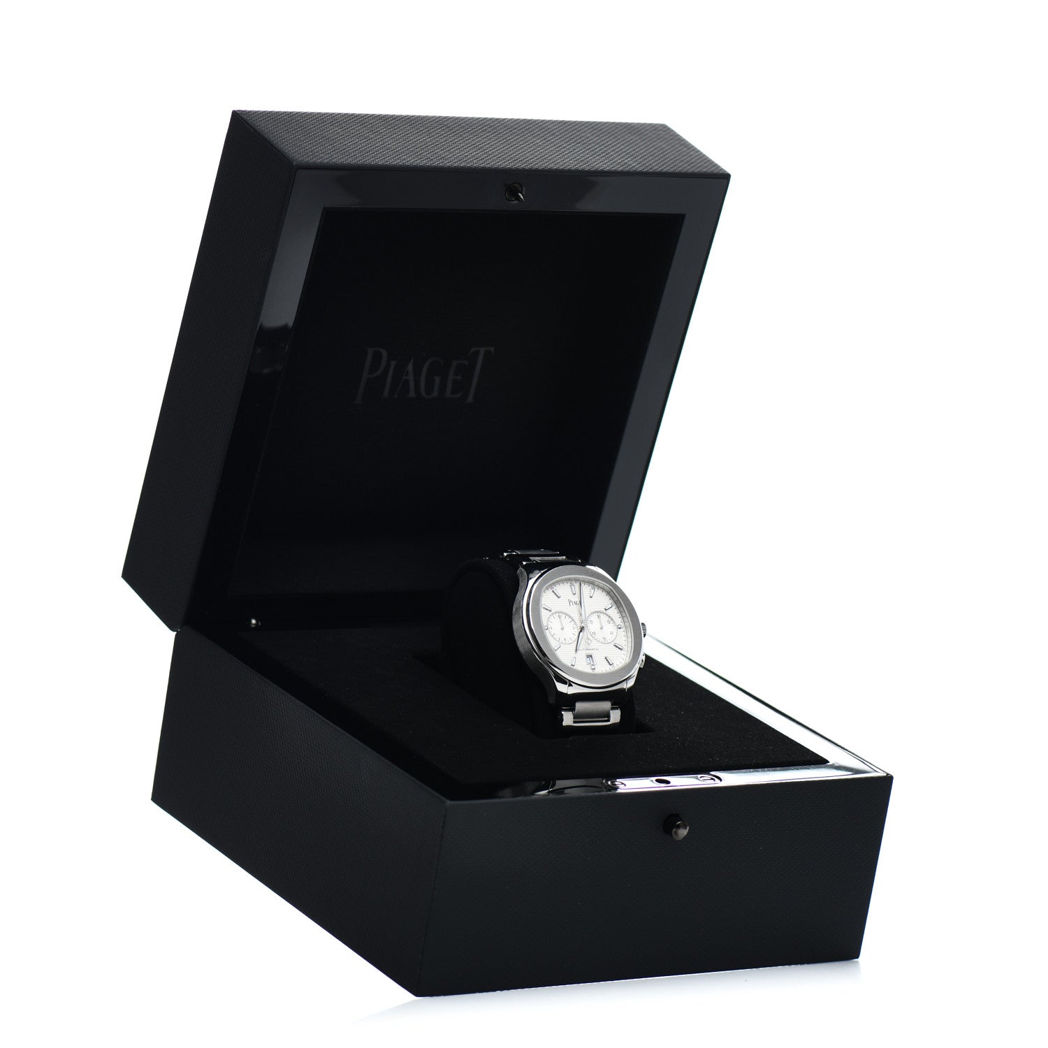 Piaget Stainless Steel 42mm Polo S Chronograph Automatic Watch 5 of 5