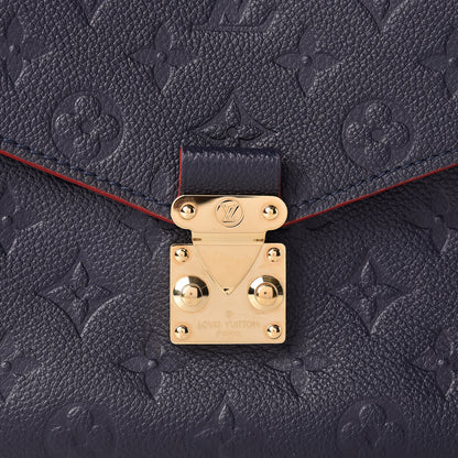 Louis Vuitton Empreinte Pochette Metis Marine Rouge 8 of 10