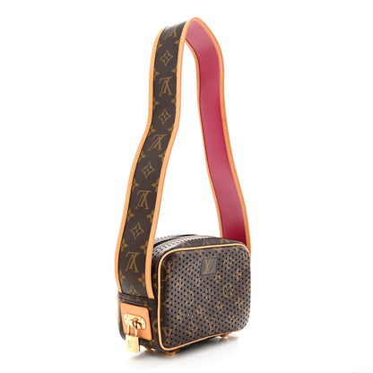 Louis Vuitton Monogram Perforated Mini Trocadero Fuchsia 3 of 10