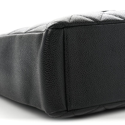 Chanel Caviar Quilted Petit Shopping Tote PST Black 9 of 12