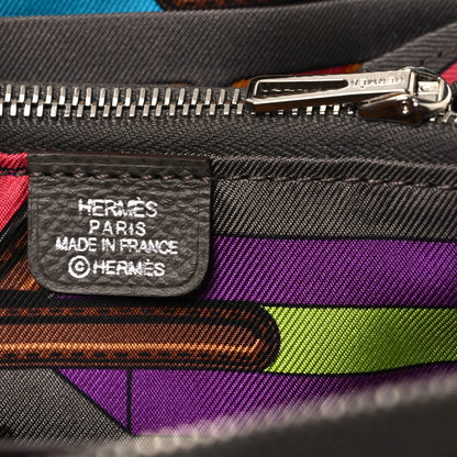 Hermes Epsom Silk'in Compact Wallet Etain 6 of 8