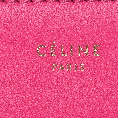 Celine Lambskin Small Trio Crossbody Bag Fluo Pink 6 of 10
