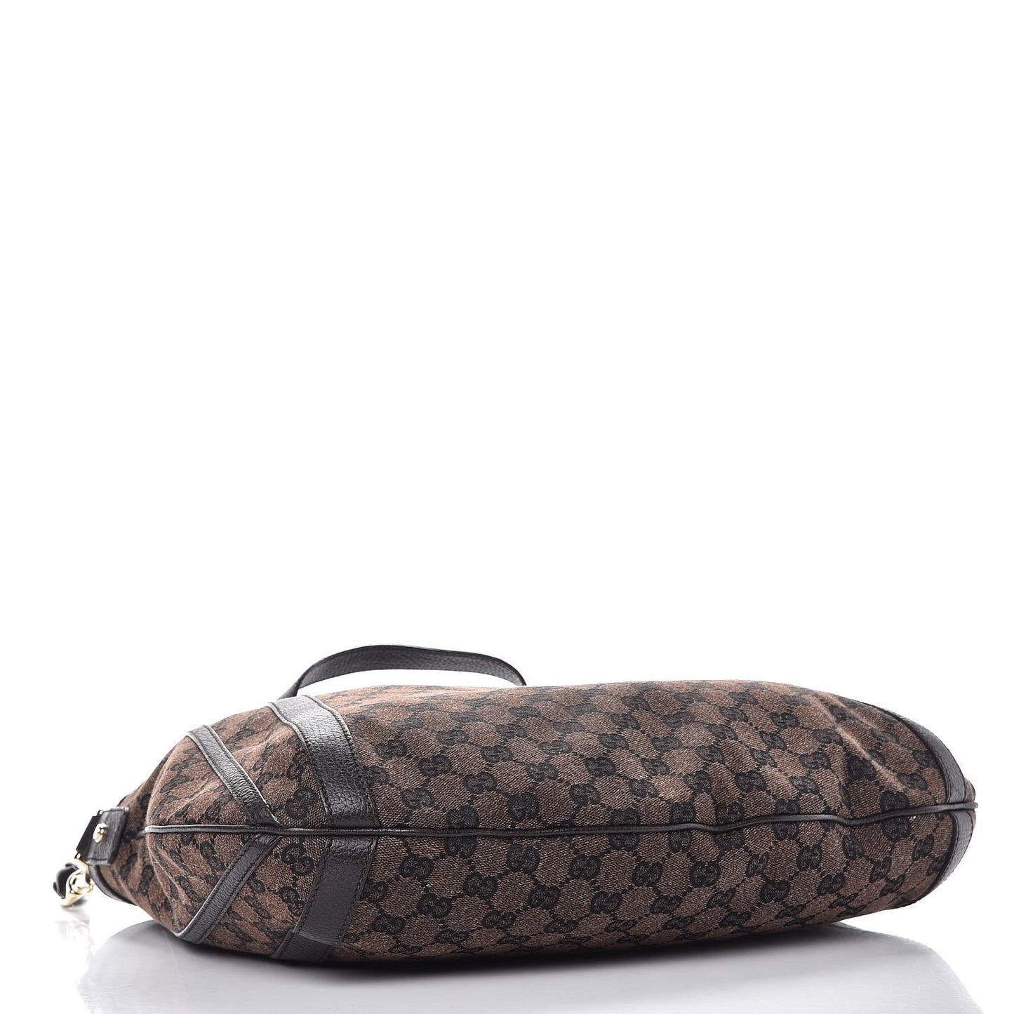 Monogram Medium Abbey Convertible Tote Dark Brown