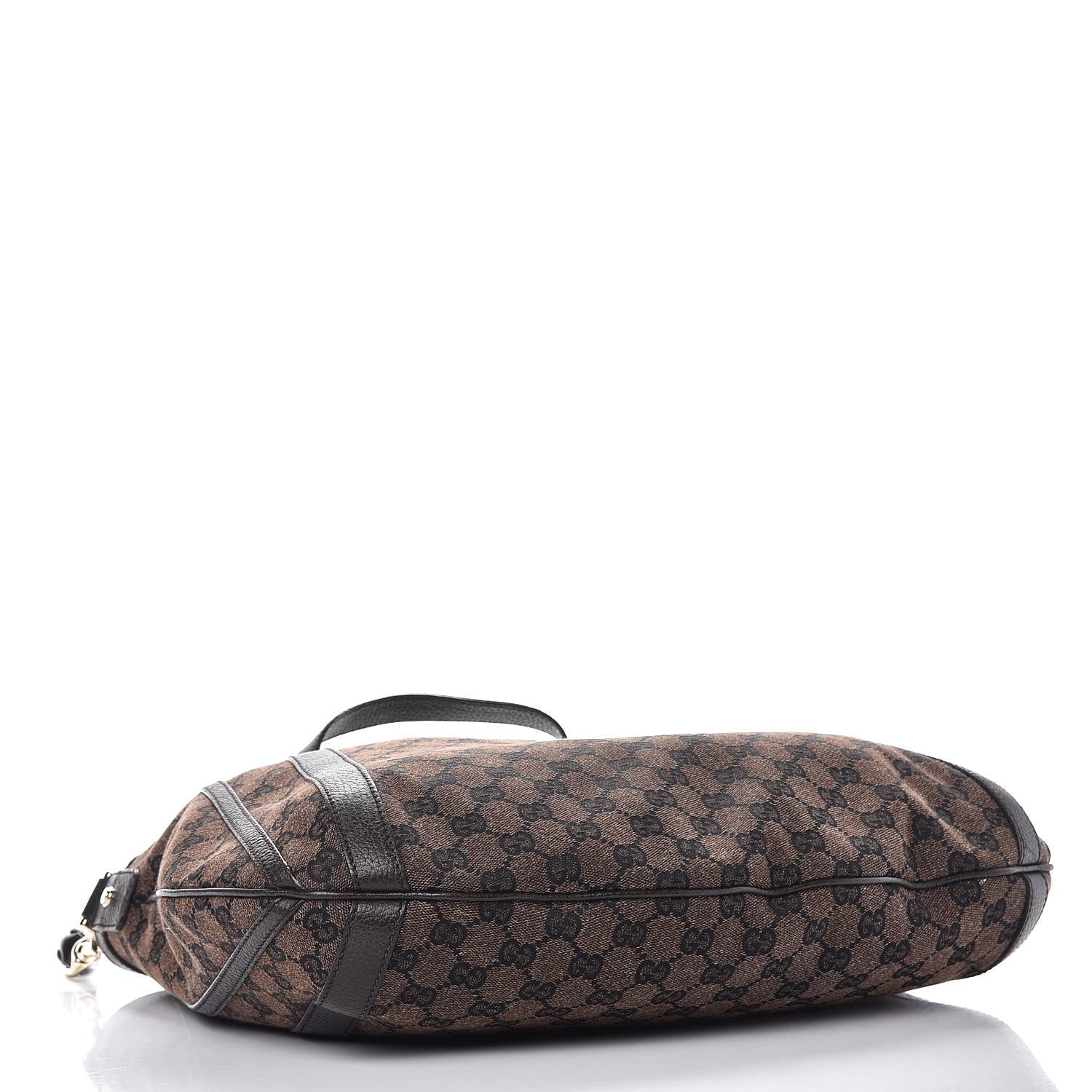 Gucci Monogram Medium Abbey Convertible Tote Dark Brown 5 of 8